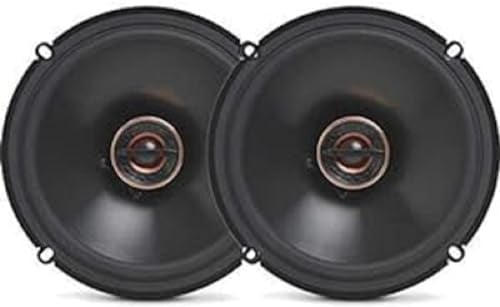 Infinity REF6532EX - Altavoces coaxiales de 2 vías Serie de Referencia de 165 W, 160 mm, Montaje Poco Profundo, Color Negro