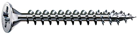 SPAX Universalschraube, 4 x 35 mm, 180 Stück, Vollgewinde, Senkkopf, Kreuzschlitz Z2, 4CUT, WIROX A9J - 8000000277207