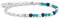Thomas Sabo Armband mit blauen Steinen und Perlen 925 Sterling Silber A2100-056-7-L19