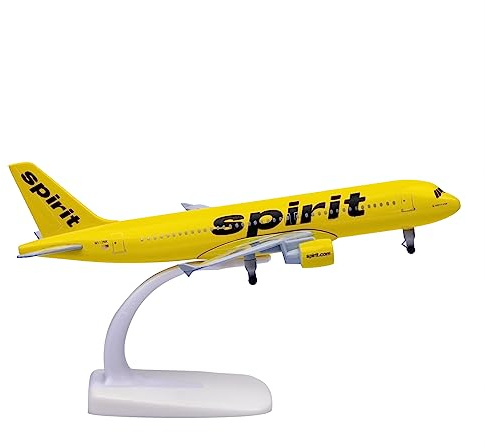 Bswath Modell Flugzeug 1:300 Spirit 320 Modell Flugzeug Metalllegierung Modell für Geschenk und Dekoration