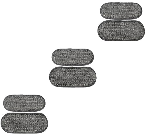 DOITOOL 6 Pcs Water Dispenser Absorbent Pad Refrigerator Mats Small Water Dispenser Fit Aide Drink Drip Pan Circle Maker Refrigerator Drip Catcher Tray Mini Splash Pad Fitness Fiber