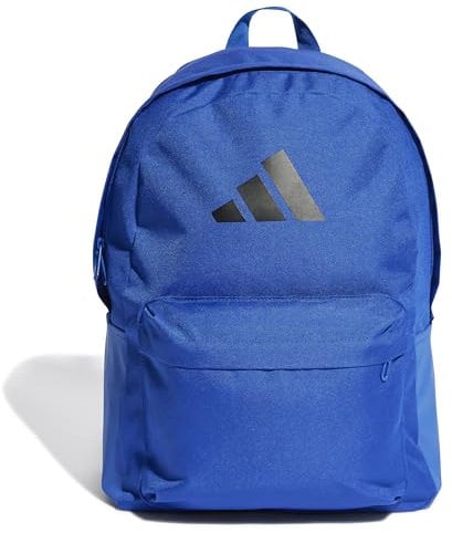 adidas Unisex Classic 3BARS Backpack, Team royal Blue/Black, One Size