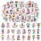 Cute Fairy Stickers, 46 PCS - Excellent for Scrapbooking, Vinyl Water Bottle, Crafts, DIY Laptops & Journals, Gifts for All