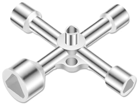 AORVYUI Outils de skateboard tout-en-un Accessoire portable multifonctionnel pour skateboard et longboard avec clé Allen de type T et tournevis Phillips de type L