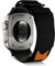 FiNESTONE Cinturino sportivo per Apple Watch Ultra & Ultra 2: cinturino regolabile in vera pelle e nylon per Apple Watch 49 mm, 45 mm, 44 mm, 42 mm