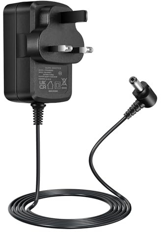 Tonton 28.8V Battery Charger for Shark Cordless Stick Vacuum Cleaner IZ202UK, IZ202UKT, IZ202UKTSB, IZ252UK, IZ252UKT, IZ201, IONFlex, IF200UKT, IF201UKT, IF202, IF250, IF251, 1.8M Charging Cable