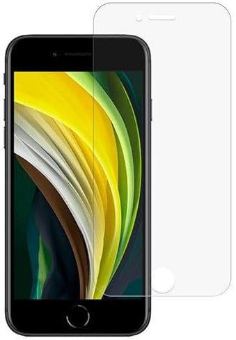 Genérico Protector de pantalla compatible con IPHONE 7/8 / SE 2020 y 2022 * Cristal templado plano 9H * Alta dureza