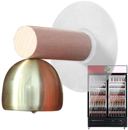 lanliflying Campanello da parete – Campanello vintage – decorativo per porta del frigorifero, campanello antico, ornamenti unici per interni ed esterni