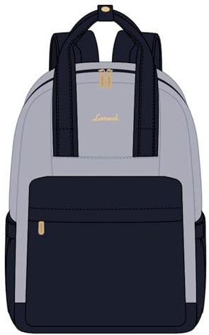 LOVEVOOK Rucksack Damen, 15,6 Zoll Laptop Schultasche Mädchen mit Laptopfach, Wasserdicht Reiserucksack Arbeitstasche Lehrertasche, Elegant Daypack Backpack Women für Schule Arbeit Büro Reise