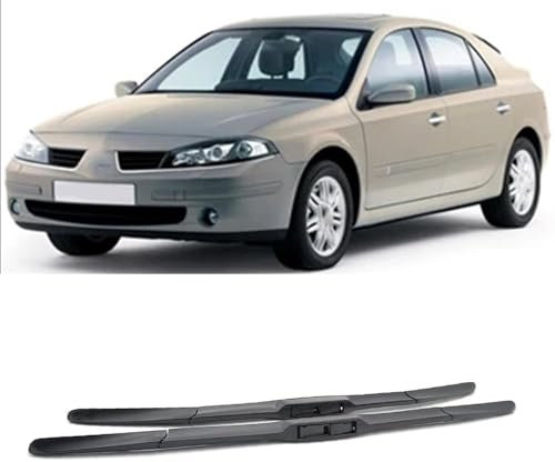Escobilla Limpiaparabrisas para Renault Laguna 2 2001-2007 24+20, Coche Parabrisas Limpiaparabrisas Delantero Ventan Escobillas Autopartes