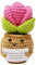 MLZTINGR Plantas en Maceta de Ganchillo positivas,Creativas Mini Lindas Plantas en Maceta Crochet,– Emocional Positivo Suculento Crochet Muñeca, de Ganchillo para los Amantes de Las