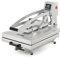 CREWORKS Prensa de Calor Semiautomática 40x50 cm, 2200W Plancha Sublimación con Base Deslizante, Apertura Automática y Control Digital para Camisetas, Alfombrillas de Ratón y Más