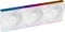 Thermalright TL-M12QRW X3 - Ventiladores de carcasa de hoja inversa de PC de 120 mm, cadena de margarita, 1500 rpm, ARGB, iluminación de espejos infinitos duales para construcción de juegos (paquete