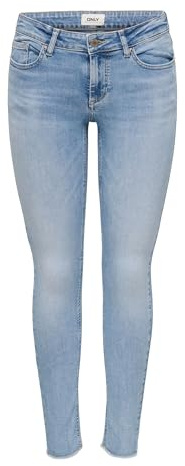 ONLY Female Skinny Jeans ONLPOWER Niedrige Taille Skinny Fit Knöchellang Jeans