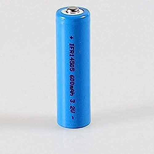 Li-ION IFR 14505-600MAh AA, 3.2V, Bouton Top Phosphate, Phosphate de fer, Solaire Plat 1pcs