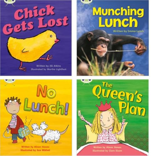 Learn to Read at Home with Bug Club Phonics: Pack 4 (Pack of 4 reading books with 3 fiction and 1 non-fiction) (Phonics Bug)