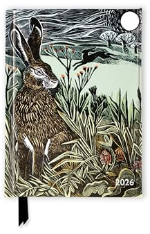 Angela Harding – Versteckte Hasen – Taschenkalender 2026: Original Flame Tree Publishing-Pocket Diary [Taschenkalender]