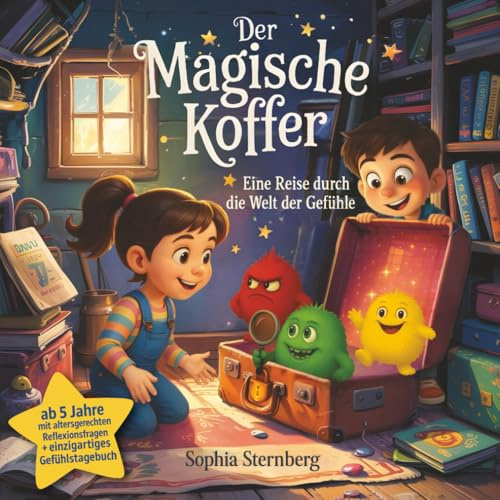 Der Magische Koffer – Eine Reise durch die Welt der Gefühle: DAS Gefühle-Buch zum Mitmachen für Kinder ab 5 Jahren | Mit Reflexionsfragen zur ... und einzigartigem Gefühlstagebuch