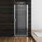 SONNI Duschkabine 86 x 185 cm Duschtür Pendeltür Duschabtrennung, NANO Glas