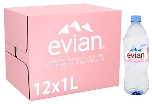 Agua mineral natural Evian Still 12 x 1 L