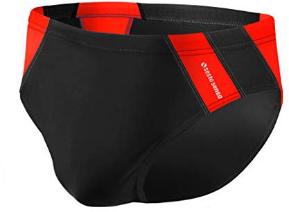 sesto senso Maillot de Bain Homme Boxer Trunks Shorts Pantalon Tailles de M à 4XL Slips Natation de Sport BD 447 3XL Noir