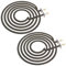 SPARES2GO Hotplate Ring Element 1800W for Belling Cooker Hob Oven (Pack of 2)