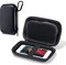 ULAK MP3 Player Hülle, Hard Travel Case Schützende Aufbewahrungs Tasche für Bluetooth MP3 / MP4-Player/Kopfhörer/iPod Touch - Schwarz