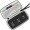 Khanka Hart Tasche Case für RØDE Rode Wireless ME/GO II/GO Wireless Doppelsender Channel Wireless System integrierten Mikrofonen. (nur Tasche, schwarz)