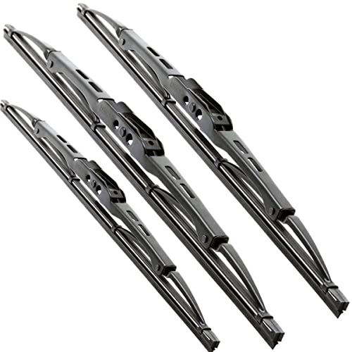 Trades-Best Front- und Heckscheibenwischer Set für Ibiza | Typ 6K 6L | 1993-2008