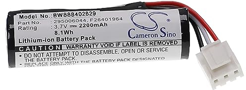 vhbw Akku Ersatz für Ingenico F26402274, F26402298, L01J44006 für Kartenleser, NFC Smart Card Reader, Lesegerät (2200 mAh, 3,7 V, Li-Ion)