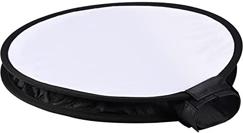 Portable Mini Small Little Round Photo Studio Tent Light Cube Diffuser Portable Round Beauty Dish Speedlite Flash Diffuser Softbox (40 cm) + Macro Diffuser