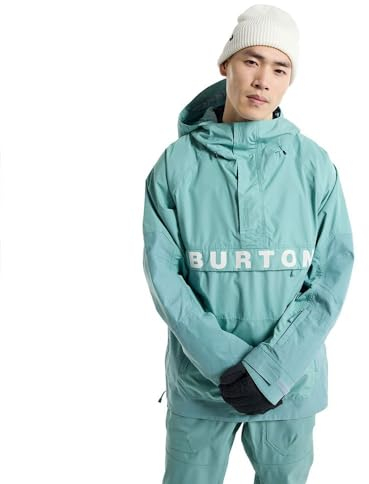 Burton Herren Ski- Snowboardjacke FROSTNER ANORAK, Größe:M, Farben:rock lichen