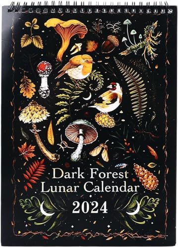 Familienplaner Kalender 2024 Wandkalender 2024 – Wald-Mondkalender 2024, Wandkalender 2024 Von Januar 2024 Bis Dezember 2024 Kalender 2024 (Color : 2pcs, Size : 20.3 * 28.7 * 1.3cm)