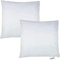 Merino® Sofakissen 70x70cm - 2er Set - Hypoallergenes, Flauschiges Kopfkissen - Kissenfüllung für Bett und Sofa, mit praktischem Reißverschluss - Weiche Innenkissen perfekt als Kissen und Dekokissen
