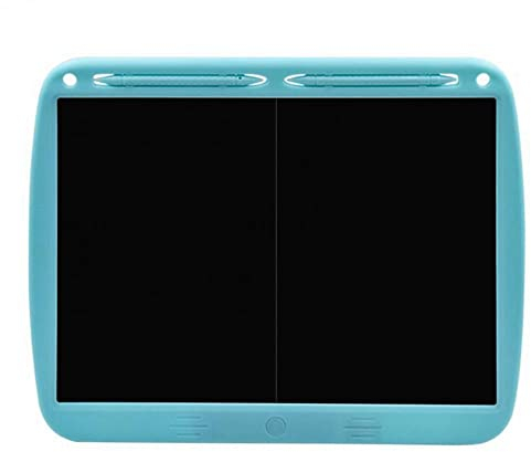 Aliaga 1 Set Schreibtafel mit Geteiltem Bildschirm, LCD, Einfarbig, Elektronisches Malbrett, Reißbrett, Handschriftblock, Blau