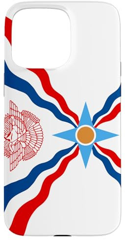 Hülle für iPhone 15 Pro Max Flagge der Assyrer