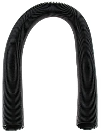 NeaxgeandX Tubo flessibile pieghevole per asciugacapelli Pet Grooming asciugacapelli parte L, nero, L 48 mm