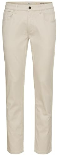 camel active Herren Regular Fit 5-Pocket Hose Beige, menswear-38/32