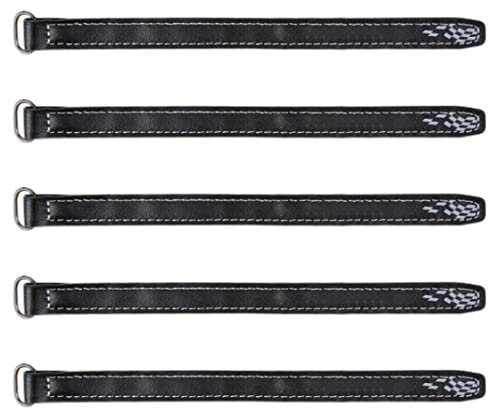 SHITOOMFE drone lithium battery strap Drone Battery Strap RC UAV Lithium Battery Cable Tie Compatible with FPV 5PCS 15x200mm Black