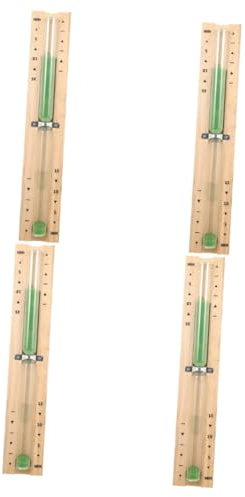 SUPVOX 4pièces Minuteur De Sauna Sablier Décoratif Réutilisable pour Sauna Et Salle De Vapeur Accessoire Pratique Et Élégant