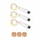 KOBWA Guirlande lumineuse en liège pour bouteille de vin, rechargeable par USB, 15 LED en cuivre, 150 cm, pour décoration de bouteille de mariage, fête, maison, extérieur, jardin et décoration de Noël
