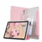 ZOYU Hülle für iPad Air 11 Zoll M3 2025 / M2 2024, iPad Air 5./4. Generation 10.9 Zoll, Klare transparente Rückschale Mit Stoßfester Abdeckung, Auto Sleep/Wake, Rosa