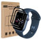 VSEER 2 Stück Schutzfolie für Panzerglas für Apple Watch Series 9/8/7 45mm, Ultra-HD Transparent Volle Bedeckung Anti-Bläschen iWatch 9 45mm Displayschutzfolie, Hohe Empfindlichkeit Glas Folie