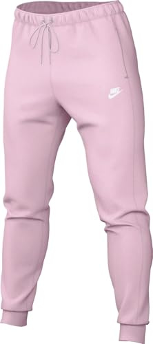 Nike Herren M Nk Club Bb Jogger Jogging Pants, Pink Foam/Pink Foam/White, L EU