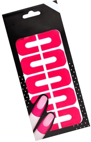 20 Sheets/Pack Nails Polish Protector Nails Polish Peels Offs Sticker Tape For Nails Art Painting