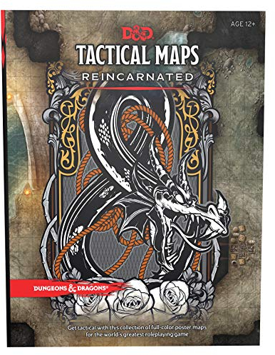 Wizards of The Coast WOCC6303 D&D: RPG Tactical Maps Reincarnated