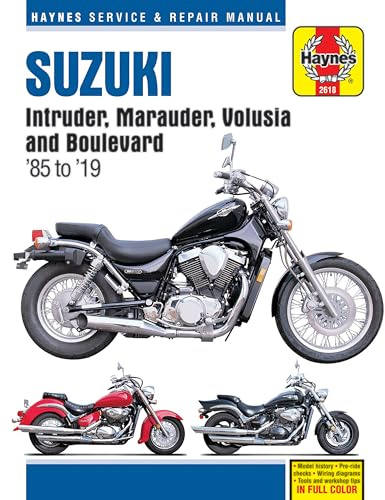 Haynes Suzuki Intruder, Marauder, Volusia & Boulevard (85-19) Manual (Paperback)