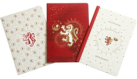 Harry Potter: Gryffindor Constellation Sewn Notebook Collection (Set of 3) (Harry Potter: Constellation)