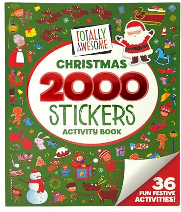 2000 Stickers: Christmas: Frosty, Festive, and Fun! (2000 Sticker Activity Books)