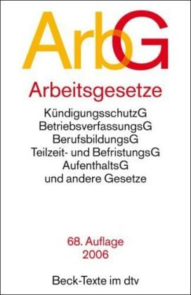 Arbeitsgesetze (ArbG)